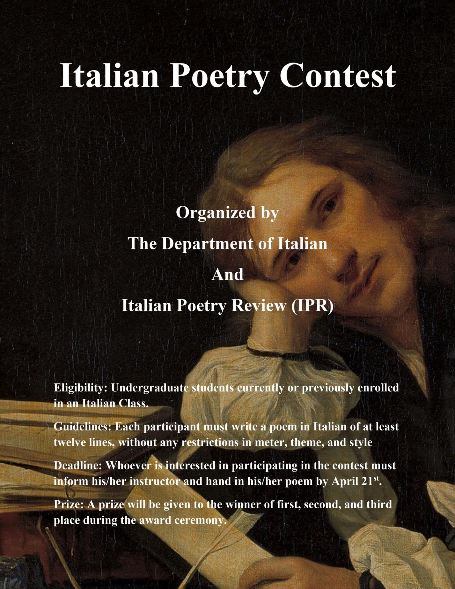 Italian Poetry Contest