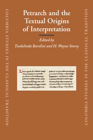 Petrarch and the Textual Origins of Interpretation