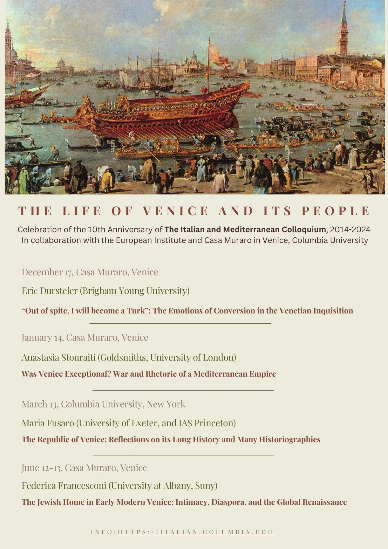 The Life of Venice and its People