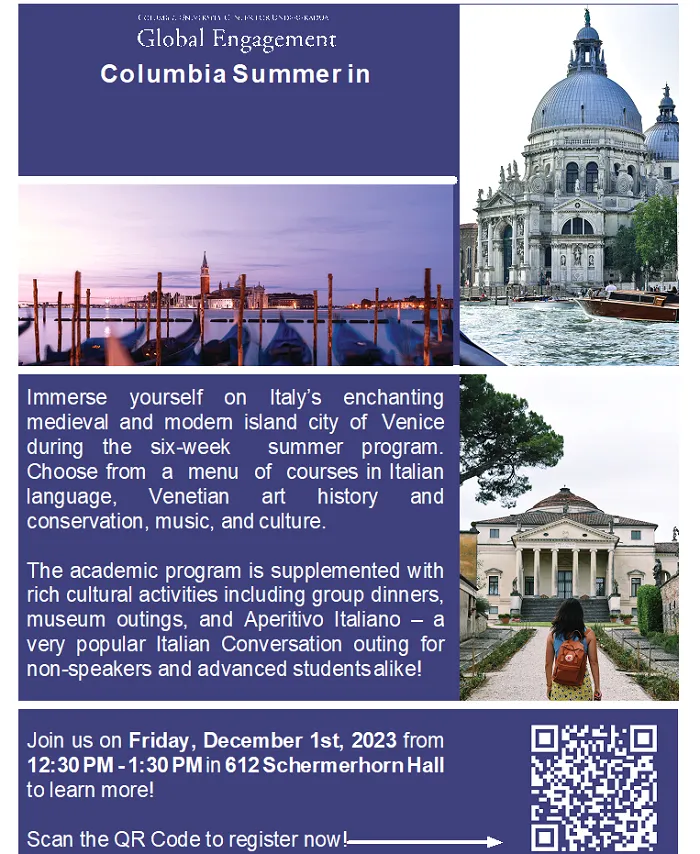 Venice Info session